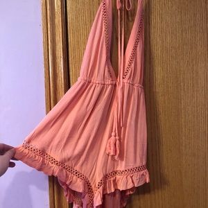 Forever 21 Pink Romper or Cover up